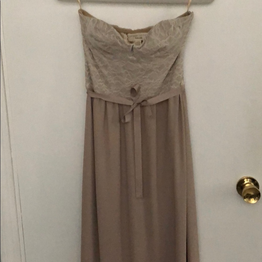 Floor length formal dress